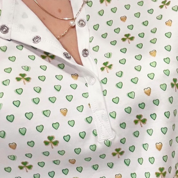 Roller Rabbit Shamrock St Patrick’s Day Pajamas - Exclusive - Picture 6 of 7